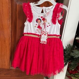 Tommy Bahama Red Kids Dress with Headband
